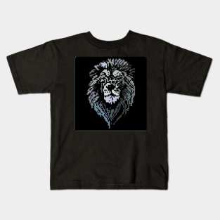 Pixel lion Kids T-Shirt